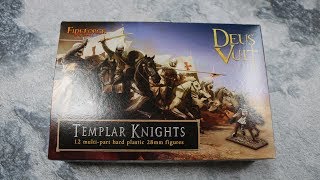 Unboxing Templar Knights Fireforge games