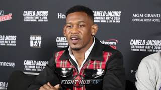 DANIEL JACOBS "CANELO GIVES ME CREDIT FOR BEATING GOLOVKIN"