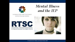 2019 05 Mental Health and the IEP