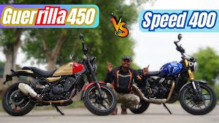 Guerrilla 450 vs Speed 400 - Best Modern Classic Roadster For you in 2024?