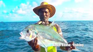 Let's Catch Some Diamond Trevally \u0026 Bludger (Fish) Catching at Deep Sea