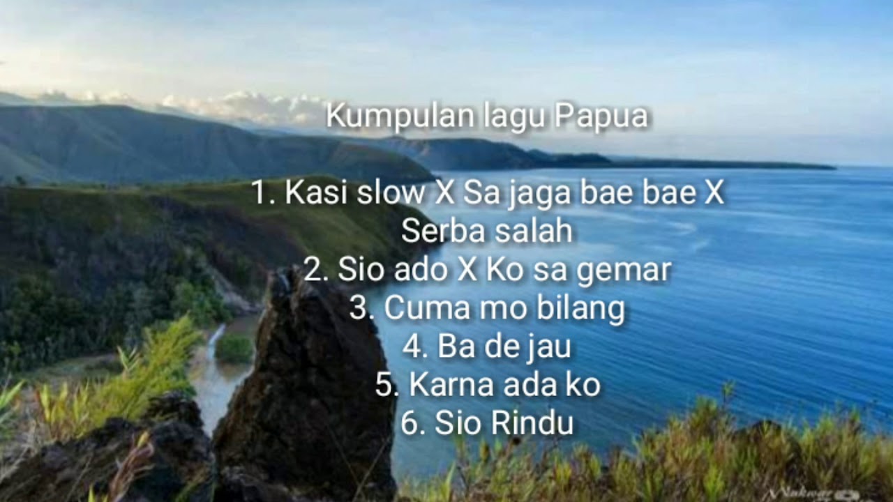 Kumpulan Lagu Papua Hits - YouTube