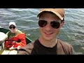 fishing pewaukee lake catching fat rock bass