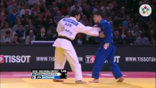 Judo Grand Slam Paris 2016 60kg GM - MUSHKIYEV, Ilgar AZE   SHISHIME, Toru JPN