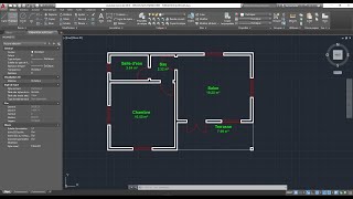 Formation AutoCAD pour Débutant #3 - Textes et Surfaces