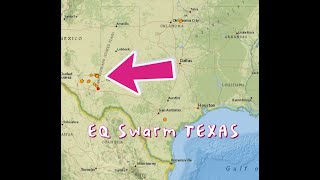 Earthquake activity in Texas. A look at the ongoing EQ swarm Yellowstone. Thursday night 4/25/2024