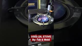 USED OIL STOVE - Kalan de Mantika | #usedoilstove