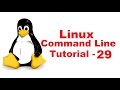 Linux Command Line Tutorial For Beginners 29 - find command
