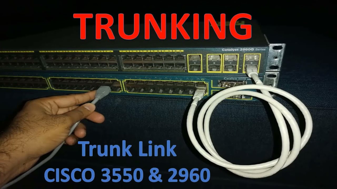 Configuring Cisco Trunk Ports - How To Configure Trunk Port Between ...