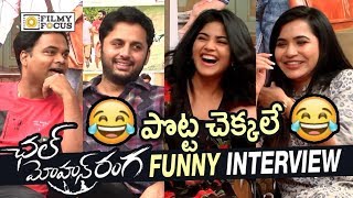 Chal Mohan Ranga Movie Team Hilarious Interview about Success || Nithin, Megha Akash, Madhu, Ashu