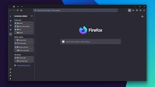 First Look at Firefox's Vertical Tabs And New Sidebar