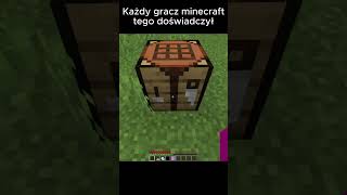 Każdy tego doświadczył w Minecraft #shorts