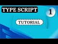 Introduction to Typescript | Typescript Tutorial for beginners