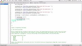 3.4. (Part 2) Test Scores And Grade (JOptionPane) - Java