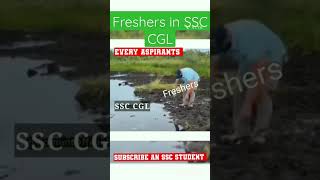 FRESHERS in ssc cgl motivation video 💯 II Students life II #upsc #ssccgl #ssc #shorts #status #sscgd