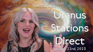 Bust A Move: Uranus Stations Direct at 14°56' Taurus ⚡ 1/22/23