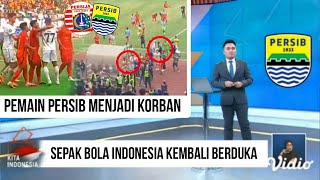 Sepak bola indonesia Kembali Berduka😭Pemain Persib Menjadi Korban❗Suasana usai laga persija vspersib