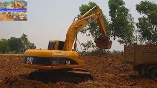 เสียงดี สีสวย ตูดเนียนต้องคันนี้ CAT 320C จัดว่างามสำหรับรถที่อายุเกิน10ปี งานขุดคลองครับ