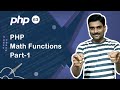 PHP Math Functions Part 1- PHP Tutorial 63 🚀