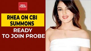 Sushant Death Case: Rhea Chakraborty Says She Has Not Received Any Summons From CBI Yet