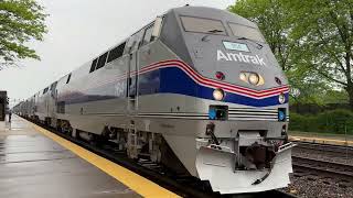 Amtrak California Zephyr # 6 led by newly painted Phase IV liveried engine 164. 330 and 331 in tow