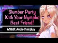 [ ASMR ]  SLEEPOVER WITH YOUR BEST FRIEND! [ LEWD / MATURE AUDIO ROLEPLAY ]  * F4A * { Kitti Minx }