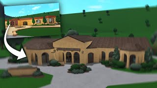 Renovating the Bloxburg Starter Mansion Into a Realistic House