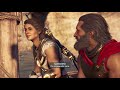 teary eyed kassandra kills leonidas her grandfather all choices . ac odyssey fate of atlantis dlc