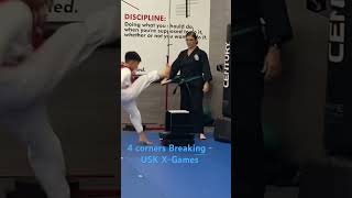 Focus Discipline Grit - USK X-Games #karate #selfesteem #martialarts