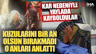 Karla Kaplı Dağlarda Kaybolan Yaşlı Çift Kurtarıldı