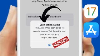 FIX✅: This Apple ID has been locked for security reasons. visit iforgot to reset your account