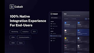 Cobalt Demo video