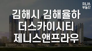 김해시 김해율하 더스카이시티 제니스앤프라우 평면도 분석