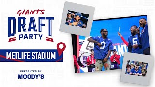 2024 Giants Draft Party! | New York Giants
