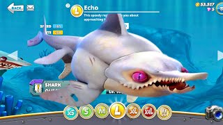 NEW ECHO SHARK UNLOCK GAMEPLAY#games #sharkevolution #sea