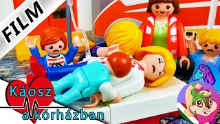 Káosz a kórházban – teljes film | Járvány Playmobil városban | kórházban a Vogel család | sorozat