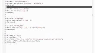 how to replace multiple string in jquery and javascript