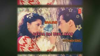 Dekha Hai Pehli Baar | Saajan | 90' Old Song | Salman Khan & Madhuri Dixit | Alka Yagnik and S. P. S