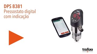 Trafag: Pressostato digital com indicação DPS 8381