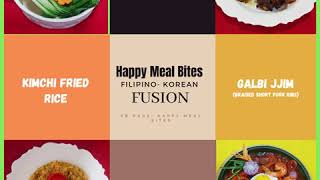 Korean-Filipino Fusion Dishes