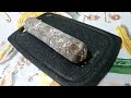 ШОКОЛАДНАЯ КОЛБАСКА. Не совсем традиционный resept chocolate sausage Ĉokolada