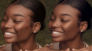 How To SMOOTH SKIN Using FREQUENCY SEPARATION In Photoshop | Skin Retouching Tutorial