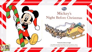 Mickey’s Night Before Christmas | Disney Mickey and Friends holiday kids book read aloud