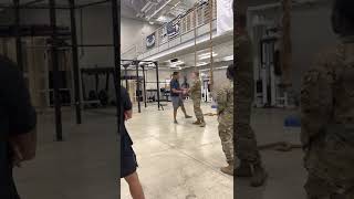 Father Pins Son During Promotion(Full)