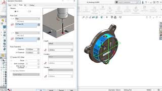 Probing in Mill Turn | Mill Turn | CAMWorks 2021