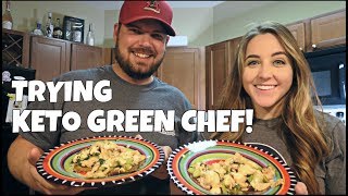 Keto Japanese Chicken \u0026 Fritters | Green Chef Meal | Cooking With Kat \u0026 Cody