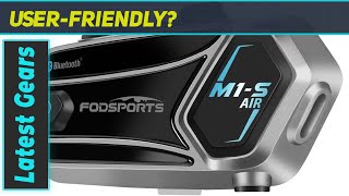 FODSPORTS M1S-AIR: The Ultimate Bluetooth Motorcycle Intercom Experience