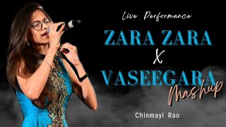 Zara Zara X Vaseegara | Hindi-Tamil Mashup| Chinmayi Rao | Pyaar Deewana Hota Hai event #liveconcert