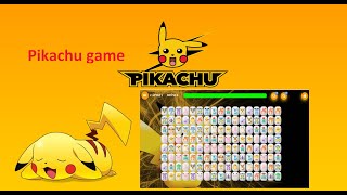Pikachu game project [HTML/CSS/JS]