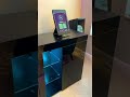 🐟 CADE Aquariums fish tank gets an iPad and kiosk! LED side cabinet! #shorts